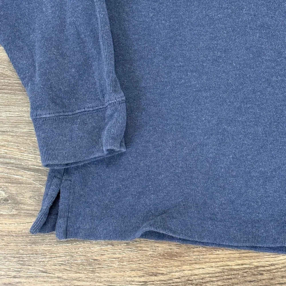 Polo Ralph Lauren Men's Quarter Zip Pullover Sweater Pony Logo Blue‎ Size XL